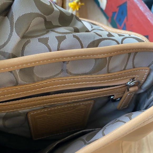 Coach Saddle Studio Flap Convertible Leather Bag - Picture 9 of 11